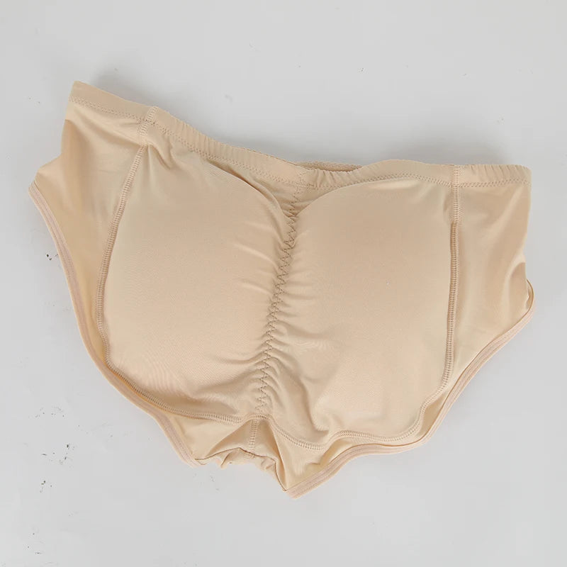 Miss Moly Mens Padded Underwear Butt Enhancer Shapewear Sexy Butt Lifter Boxers with Detachable Pads Soft Breathable Underwear