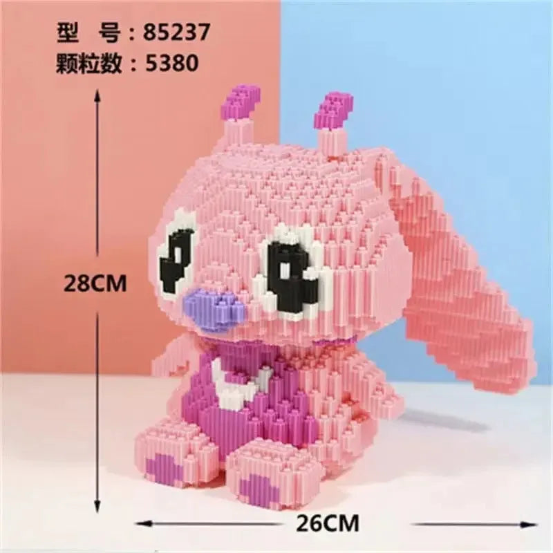 30CM Large Stitch Building Block Assembly Toy DIY Children's Toy and Birthday Gift Puzzle 3D Desktop Decoration