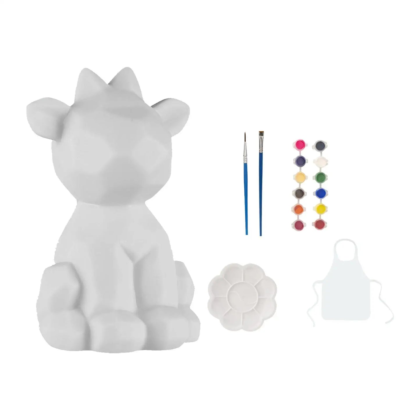 Animal Painting Kit Painting Animal Models Classroom Activities Art Set Unpainted for Girls Boys 3, 4,5,6,7,8, 9 Years Old