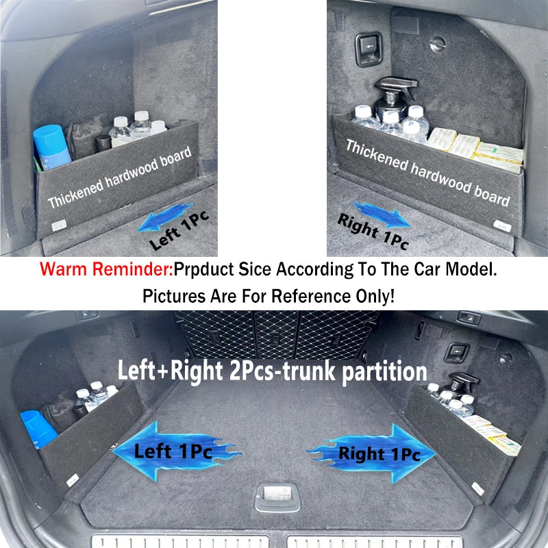 For Haval Jolion 2021~2026 2025 2024 Multifunction Trunk Storage Partition Storage Auto Interior Parts Organizer Car Accessories