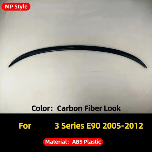 High Quality Rear Trunk Spoiler Wing Dam Deflector Tuning Body Kit Fit 3 Series E90 E91 2005-2012 Exterior Car Accessori