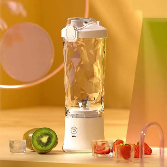 Ship Portable Blender Personal Electric Juicer with Lid Water Bottle Powder Fruit Shaker Bottle Ice Usb Juicer Cup