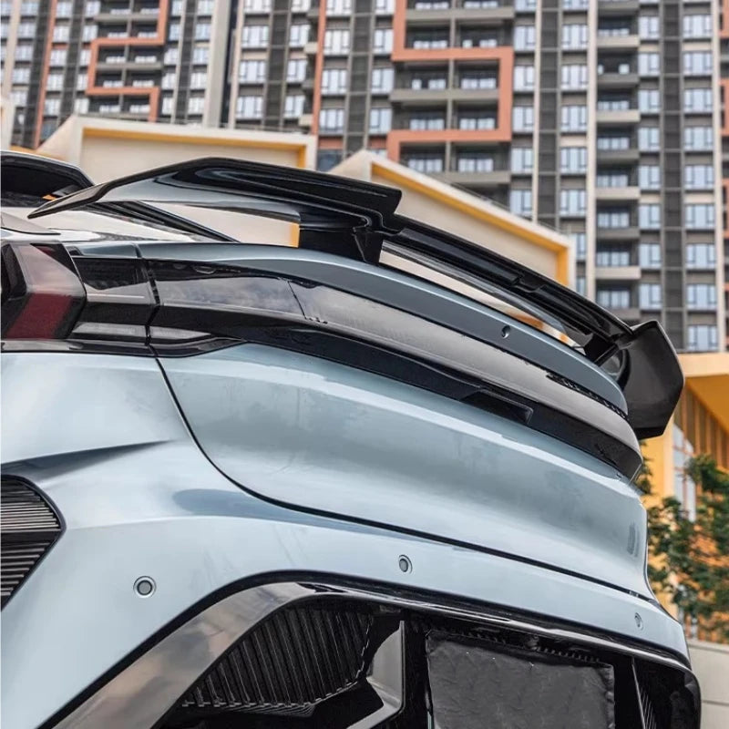 Gloss Black Tail Wing for ZEEKR 001 2021-2026 Modified New Style Top Wing Car Rear Spoiler Auto Accessories
