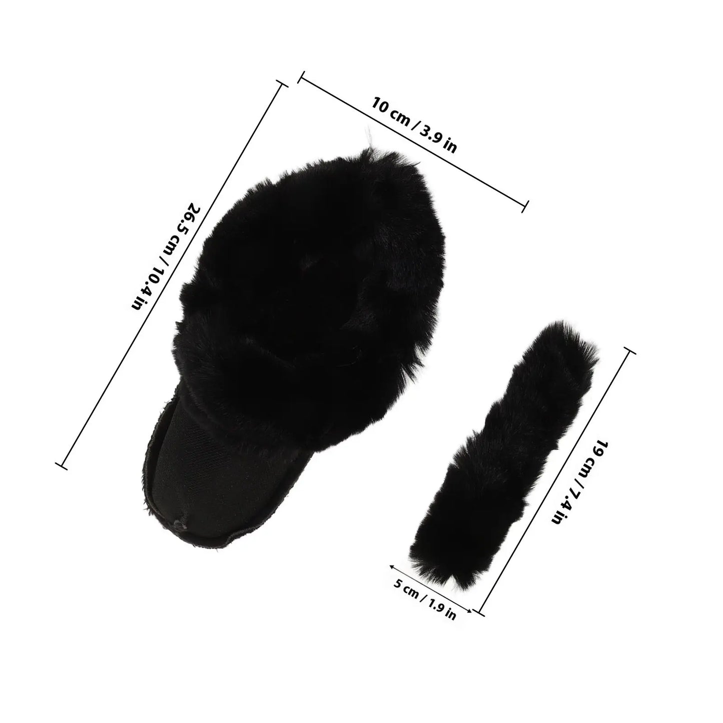 1Set Winter Shoe Inserts for Hole Shoes Thick Soft Lining Detachable Warm Insoles Replacement Liners for Adult Men Women Size