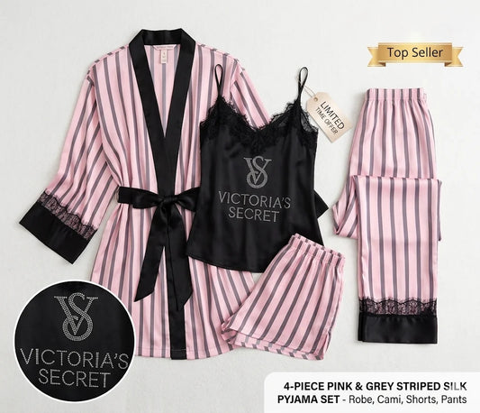 New Trim Homewear Ladies Sleepwear Chemise Sexy Womens Victoria's Secret Nightwear Underwear Pajamas Set Robe Lace