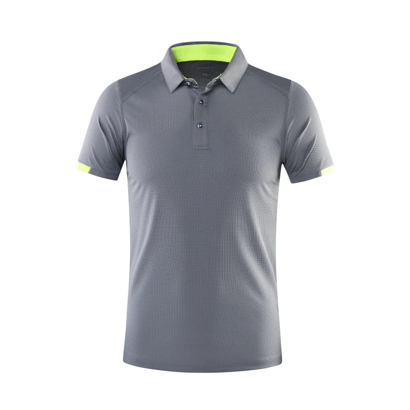 Quick-Drying Breathable Sports Polo Shirt Custom Logo Print Embroidery Design Company Brand Fashion 8 Colors Tops S-6xl 2025