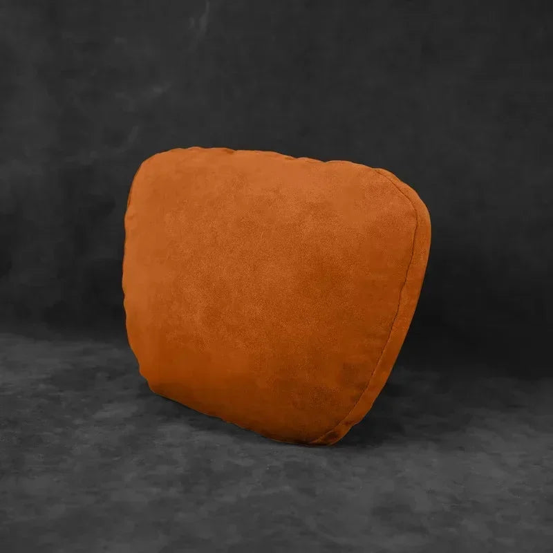 Italy Suede Car Neck Rest Pillow For Audi A1 8X GB Seat Head Neck Support Cushion Auto Interior Accessories