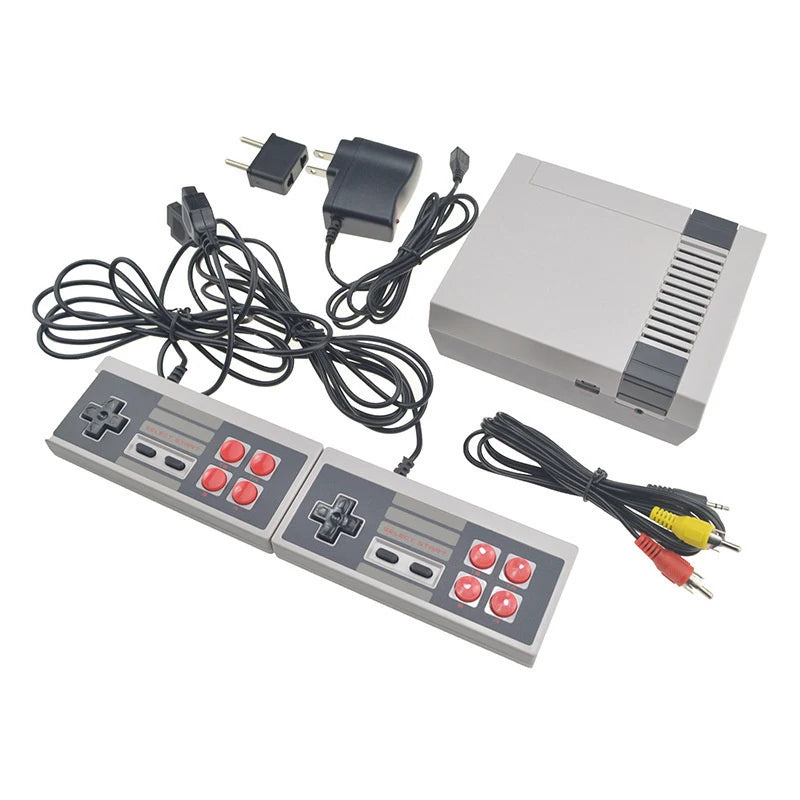 Retro Family Video Game Console For FC Home Game Player AV Output Built in FC620 Classic Game with wired Gamepad For Children