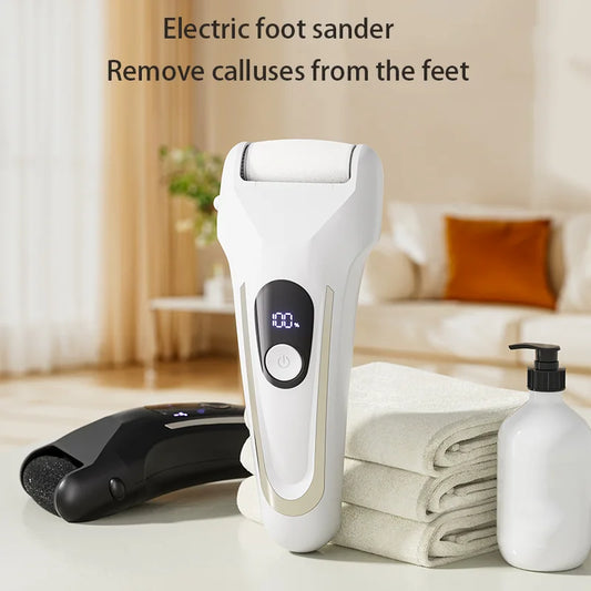 USB Powered Rechargeable Electric Foot Grinder Callus Remover with Adjustable Speeds for Men & Women's Pedicure
