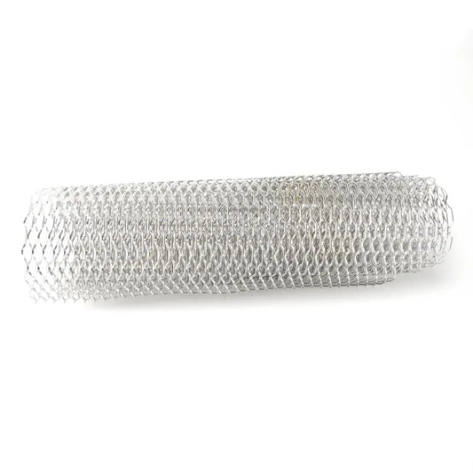 100x33cm Car bumper grille Aluminum Alloy Rhombic Grille Mesh Sheet Car grid ventilation grille for Bumper Car Accessories