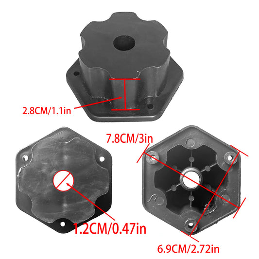 2PCS 6V 12V 24V Children Ride on Car Electric Vehicle Metal Steel Gear High Speed Motor Gearbox Engine Reducer Connector Coupler