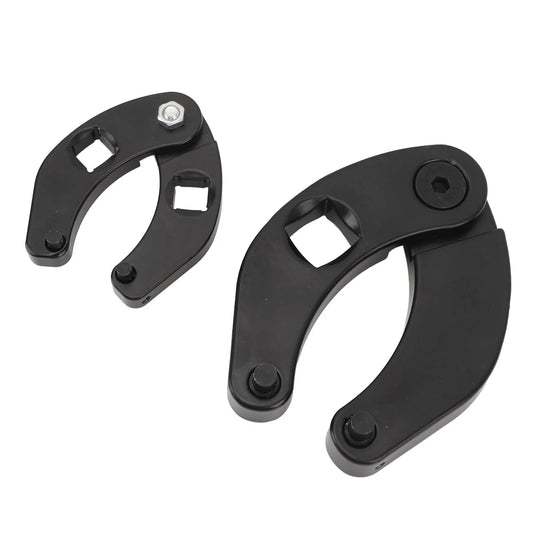 1266 Adjustable Gland Nut Wrench 7463 Hydraulic Cylinder Spanner Sturdy Steel Easy To Use for Farm and Construction Equipment