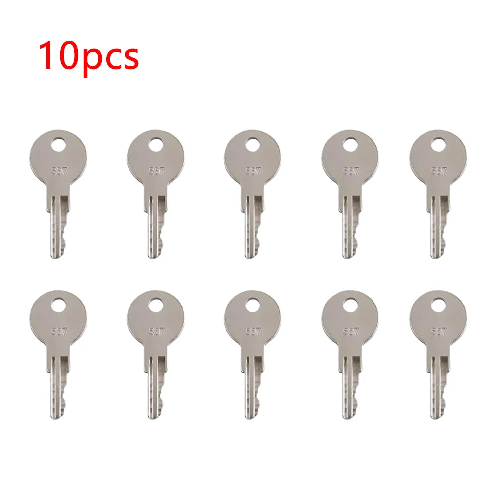 1/5/10/30/50PCS 587 Key For JLG Heavy Construction Equipment 7012587 Ignition Starter Key 587 ELI80-0106