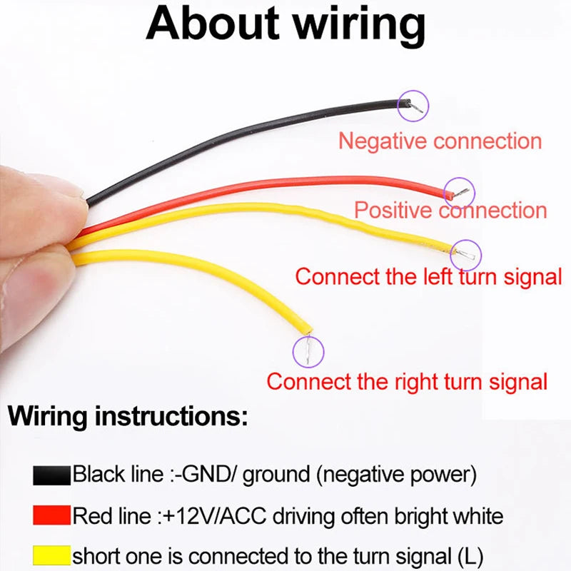 2PCS Symphony DRL Car LED Daytime Running Light APP Control Flexible RGB Flowing Turn Signal Strip Headlight Decorative Lamp 12V