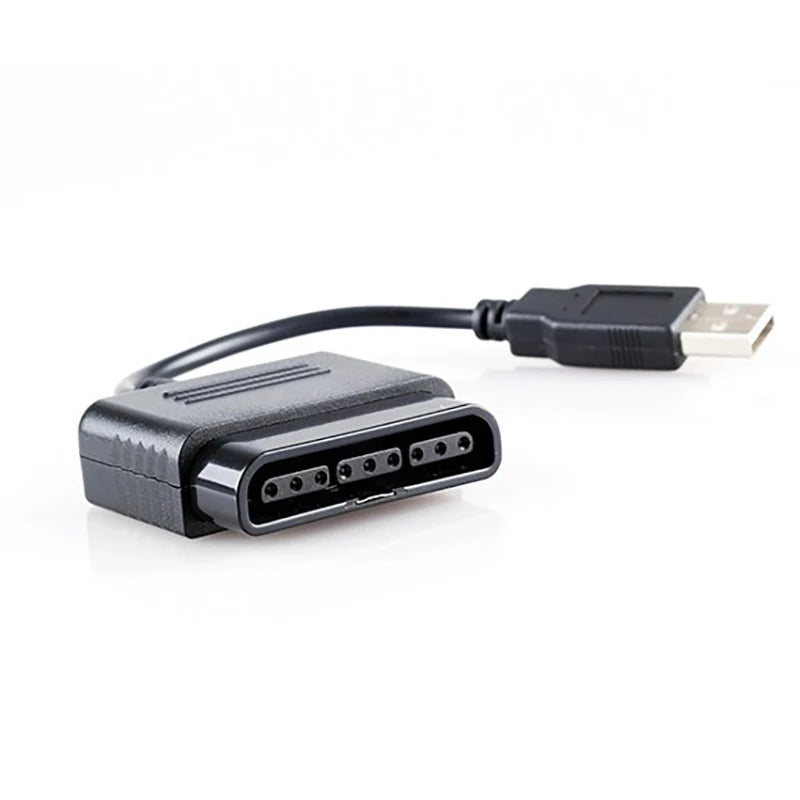 Gamepad Cable for Sony PlayStation PS2 to PS3 Console PC USB Extention Core for Computer Game Player Controller Cable Adapter