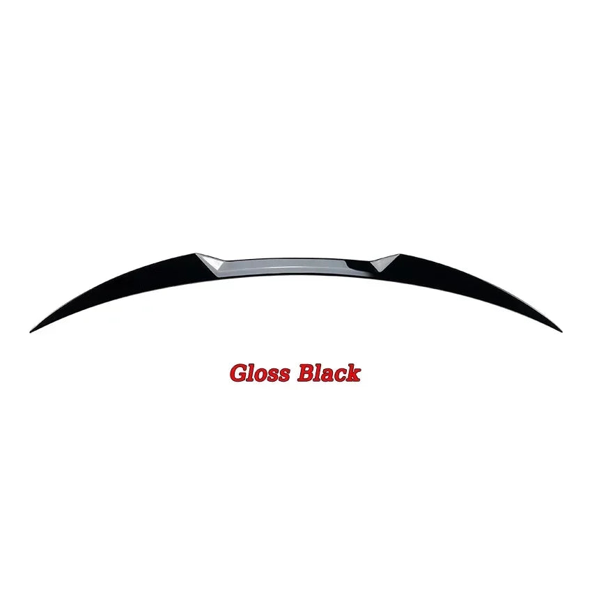 Carbon Look Car Trunk Spoiler Rear Spoiler For Alfa Romeo Giulia 2016-2023 Roof Splitter Tail Wing Body Kit Gloss Black Trim