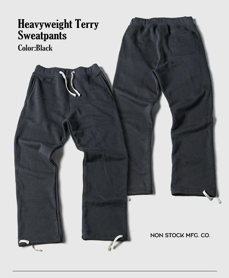 Non Stock Men's Heavyweight Sweatpants Leisure Cotton Jogger Workout Active Pants