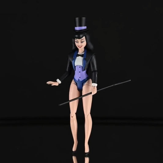 McFarlane Toys DC Direct Zatanna/Batman Expressions Pack/Joker/Mad Hatter 6IN Action Figure Btas Build A Wv7 Model Doll