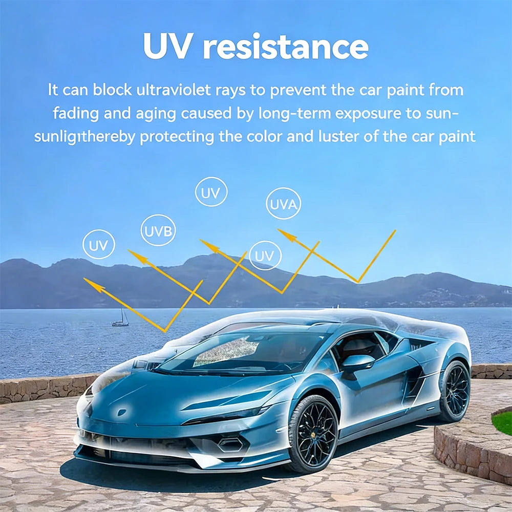 7.5mil Car Body Paint Protection Film TPH PPF Clear Auto Vinyl Wrap Scratch Resistant Self Healing Invisible Car Protective Film