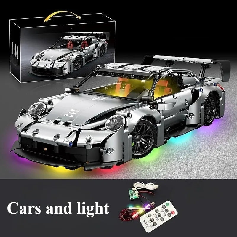 Technical Racing Sport Car Model Building Blocks technic adults 1:14 DIY Supercar Brick Puzzle Toys Kid Adult Gift