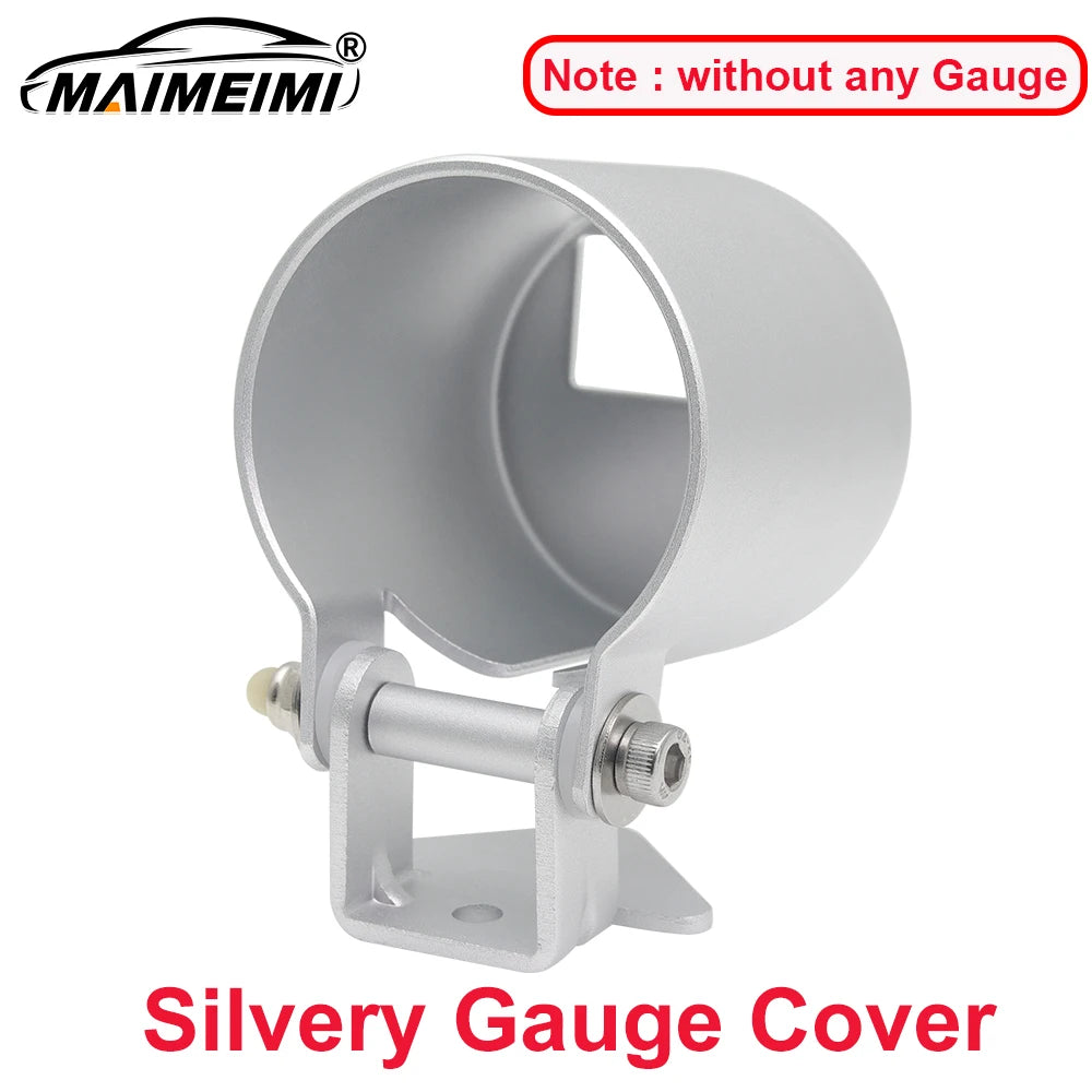 52MM Marine Digital Depth Gauge Indicator Waterproof for Yachts Fishing Boats Pulse Signal White Backlight Depth Transducer