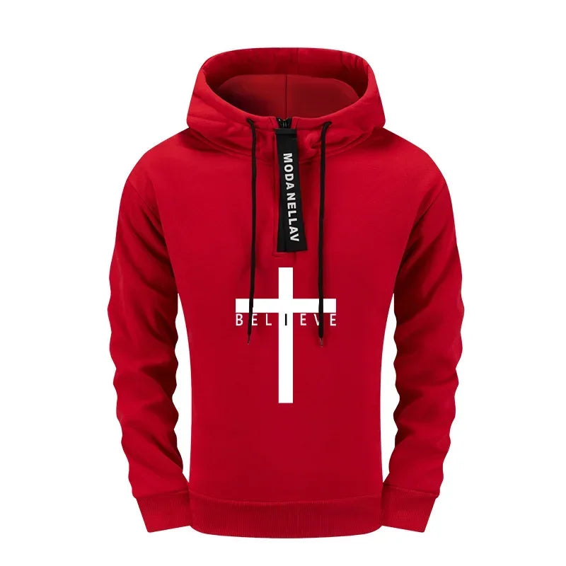 Comfort Jogging Men's Tracksuit Hot Sale Autumn Winter Casual Hooded Outdoor Daily Sports Single Piece Sweatshirt And Sweatpants