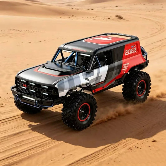 1/18 Scale 4WD Brushless RC Car H18P Off-Road Climbing Vehicle Remote Control Model Toy for Adventure Play