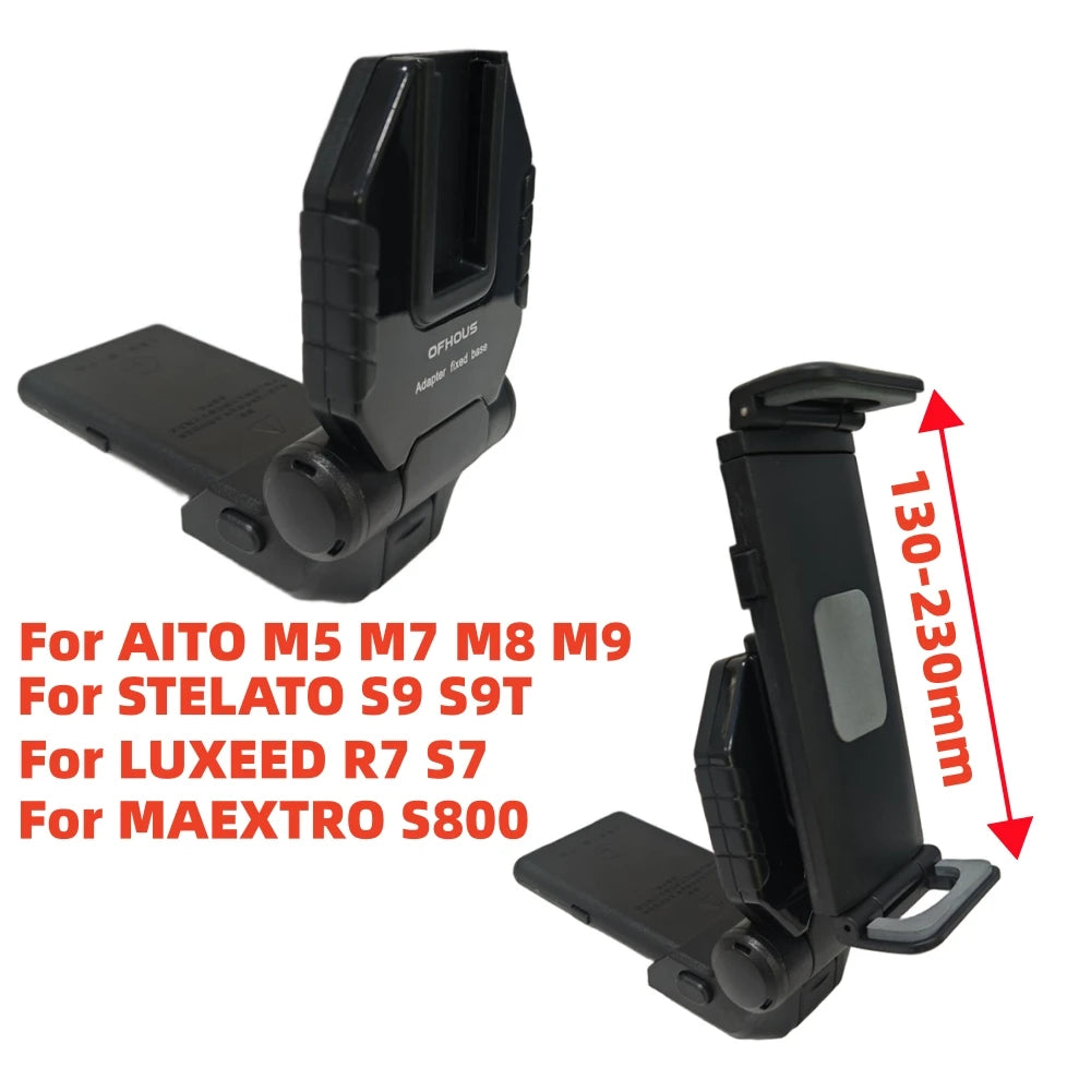 Back Seat Tablet Rack Phone Holder For Exlantix ES Changan Qiyuan A06 Q07 SERES 5 7 8 9 STELATO S9/T LUXEED R7 S7 Voyah Courage