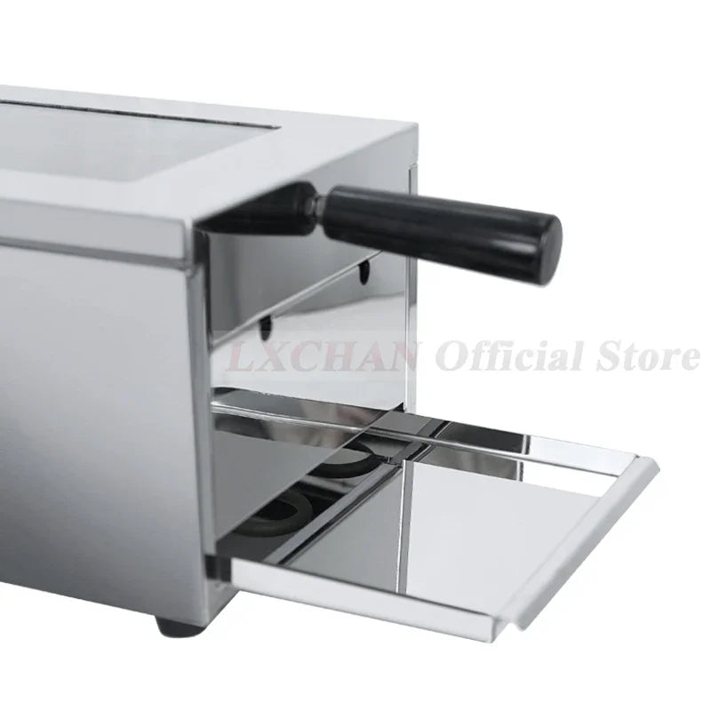 HomeWise Chimney Bread Roll Baking Machine Ice Cream Bread Cone Maker Cake Baking Machine Kurtos Kalacs Oven with 2 Rollers