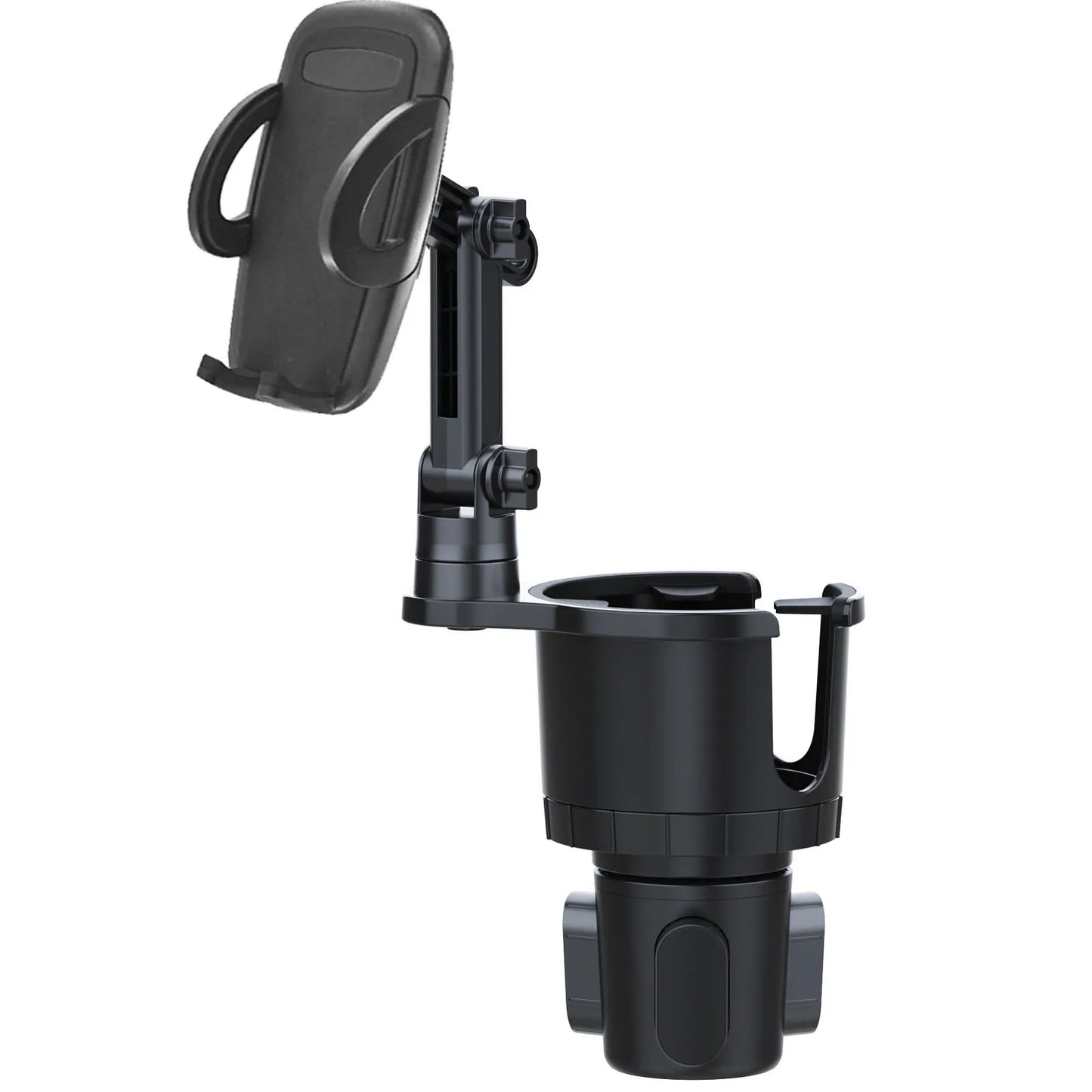Magnetic Cup Holder Phone Mount, Compatible with MagSafe, 4.1" Base Adjustable Height Car Cup Holder Secure Fit for Car or SUV
