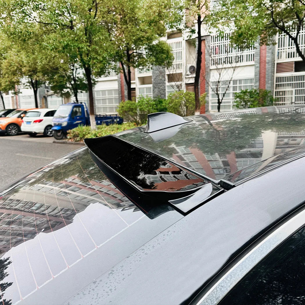 Glossy Black Car Rear Roof Tail Trunk Spoiler Wing Lip For BMW 5 Series F10 525i 530i 2011-2017
