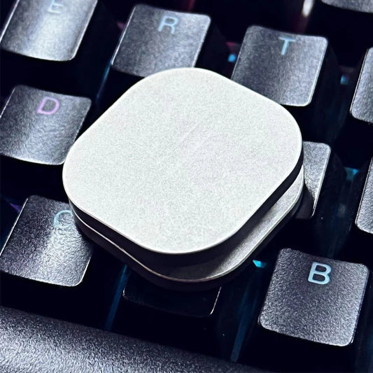 Magnetic Haptic Clicker Seesaw Metal Push Card Fidget Slider Stress Relief Decompression Toy Juguetes Antiestrés Para Adulltos