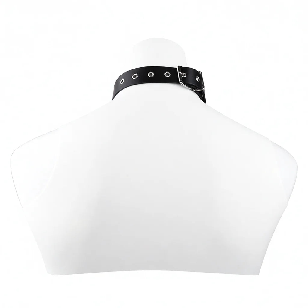 QKKQ Wearable Leather And Polyester Bosom Belts Sex Bra Strap On Bust Belt Chest Bind Breast Bondage BDSM Game Sexy Accessories
