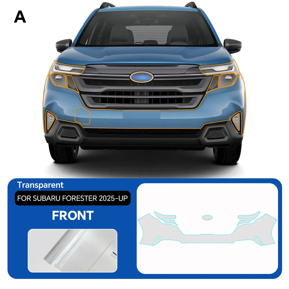 9Mil For Subaru Forester 2025-2026 PPF TPU Pre-cut Paint Protection Film Anti-Scratch Invisible Clear Resistant Car Wrap Film
