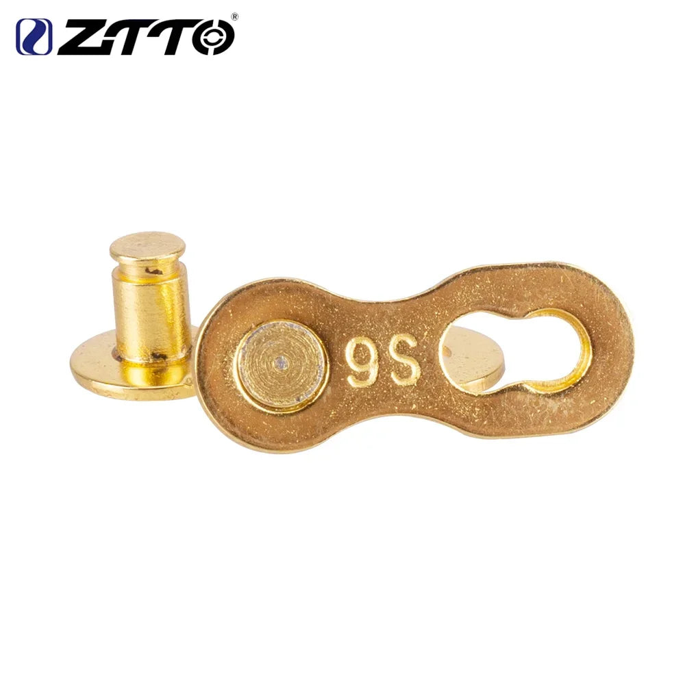 ZTTO Bicycle 116 Links 8Speed 9Speed 10Speed Chain MTB Road Bike Chains Power Lock High Quality Current Cycling Accessories