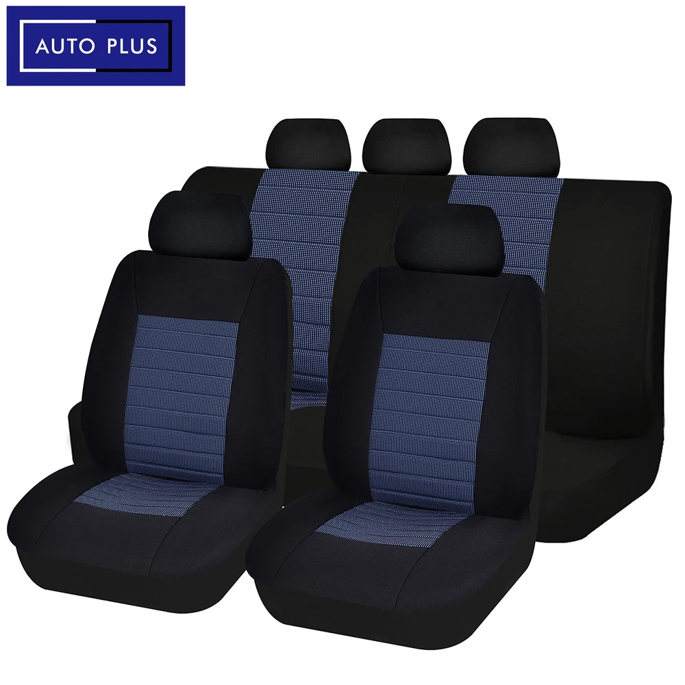 AUTOKING Car Seat Covers Airbag Compatible 2022 NEW Design Universal Size Fit For Most Van Minibus Separated Jacquard Car Seat