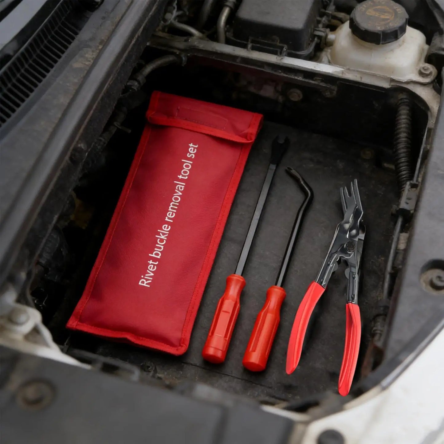 Car Headlight Repair and Installation Tool Kit Car Trim Rivet Removal Pry Bar Clip Removal Pliers Interior Trim Removal Tools