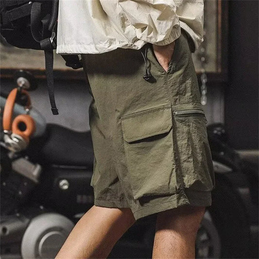 2026 New Summer Cargo Shorts For Men American Style Outdoor Y2K Trendy Sports Pants Baggy Casual Fashion Hip Hop Bermuda Shorts