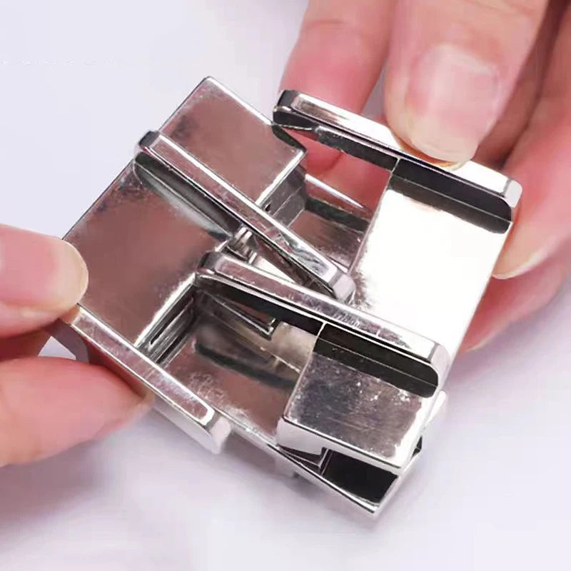 Difficult Disentanglement Brain Teaser IQ Challenging Metal Puzzles Logic Training Educational Gift for Kids Boys Girls Adults