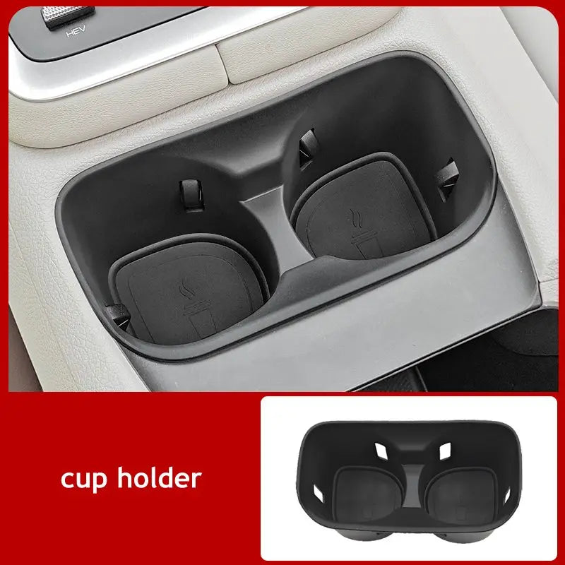 For BYD SONG PRO Sealion 5 DMi Armrest Storage Box Cup Holder 2026 2025 2024 Car Interior Accessories