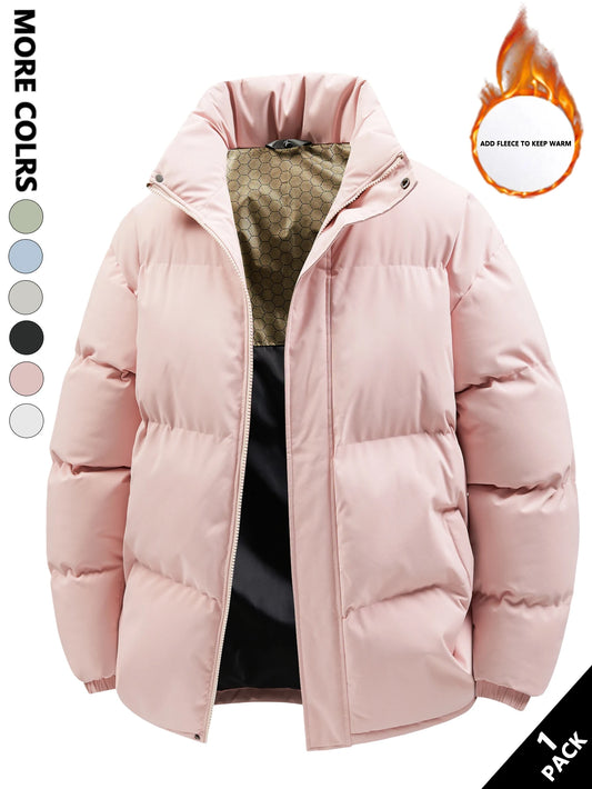 Men's Winter Cotton Clothing, Cold-Resistant and Heat-Retaining, Windproof and Thick, Suitable for Daily Commuting, Outdoor Travel, Autumn and Winter Outings, Home Wear, Friend Gatherings, Short Trips