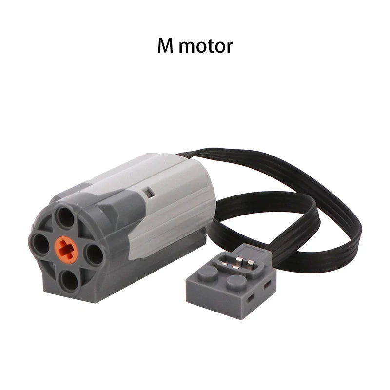 MOC High-Tech Parts M XL L Motor Servo Power Functions Motor Multi Tool PF 8293 8883 Model Building Blocks Compatible With LEGO