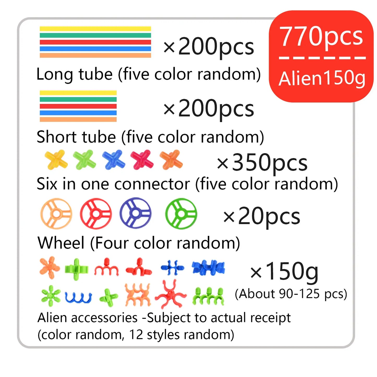 Children'S Versatile Colorful Straw Toys, Kindergarten Smart Sticks, Assembled Houses, Space Construction, Diy Building Blocks