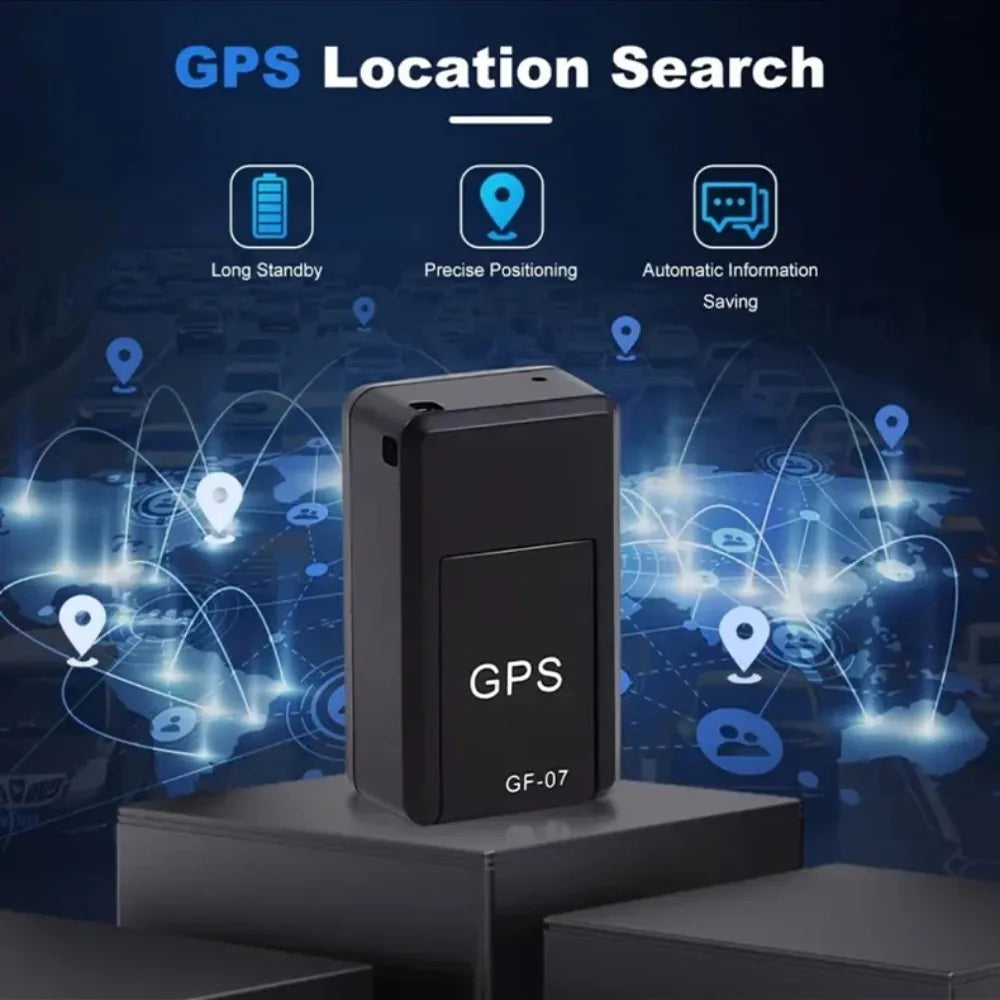 Car GPS Tracker GF07 Magnetic Vehicle GPS Locator Anti-lost Anti-theft Alarm GPS Tracking Device Mini GPS Locator Position APP