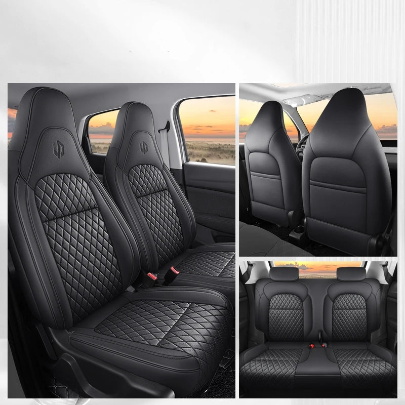 Car Seat Cover Specific Customize for Leapmotor T03 Full Covered with Front and Rear Full Complete Set