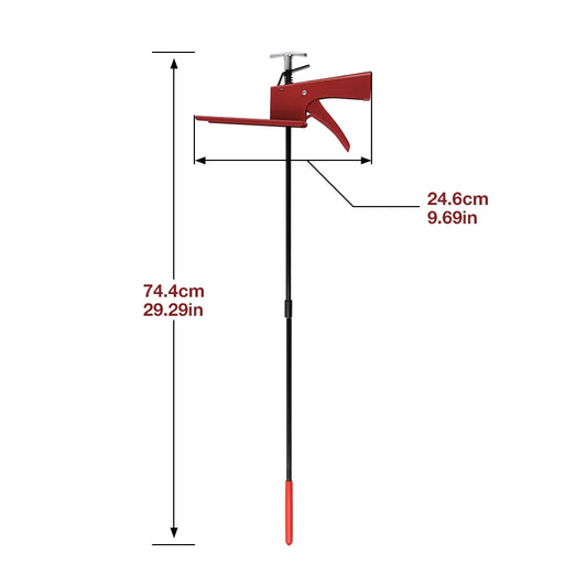 28-Inch Car Brake Pedal Depressor Tool, Adjustable Pedal Fixing Tool, Prevent Vehicle Slipping, For Car Testing/Car Maintenance