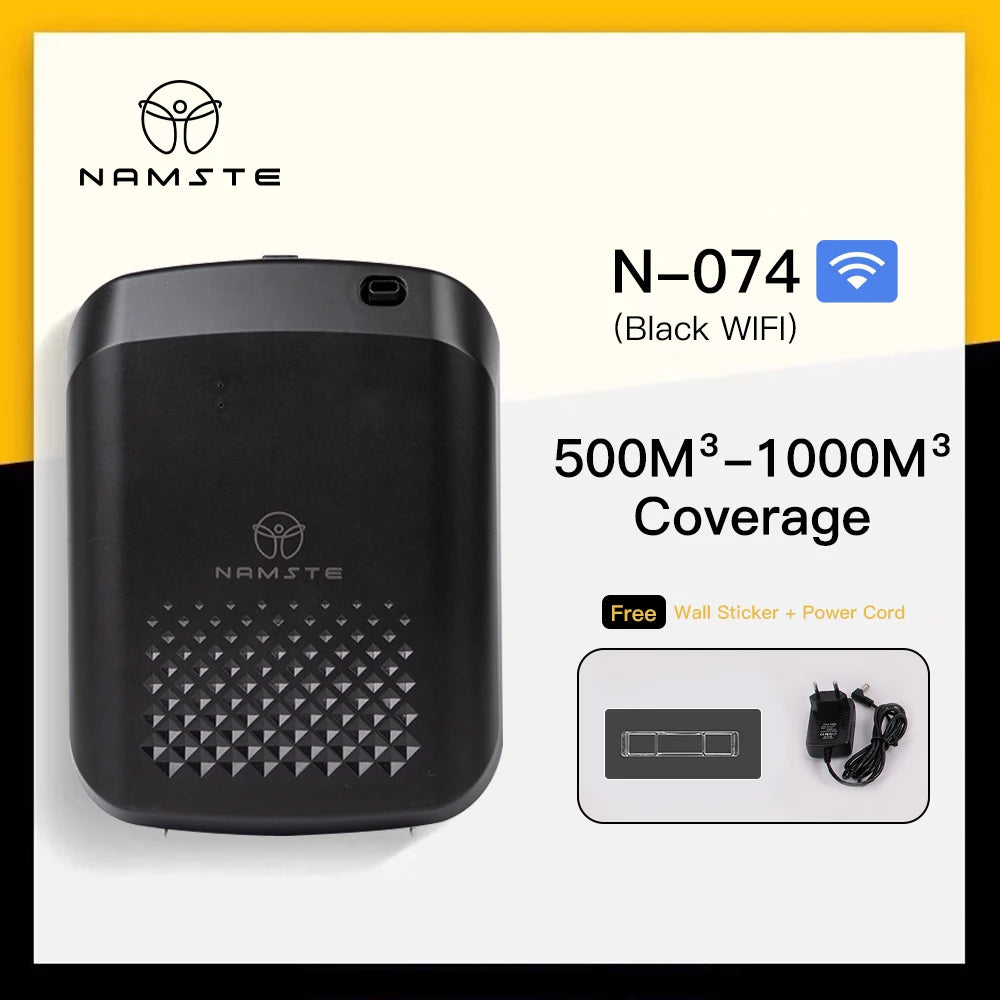 NAMSTE New Electric Aroma Diffuser Bluetooth 1000m³ Diffuser Essentail Oil Aromatherapy Machine Device Electric Aromatic Oasis
