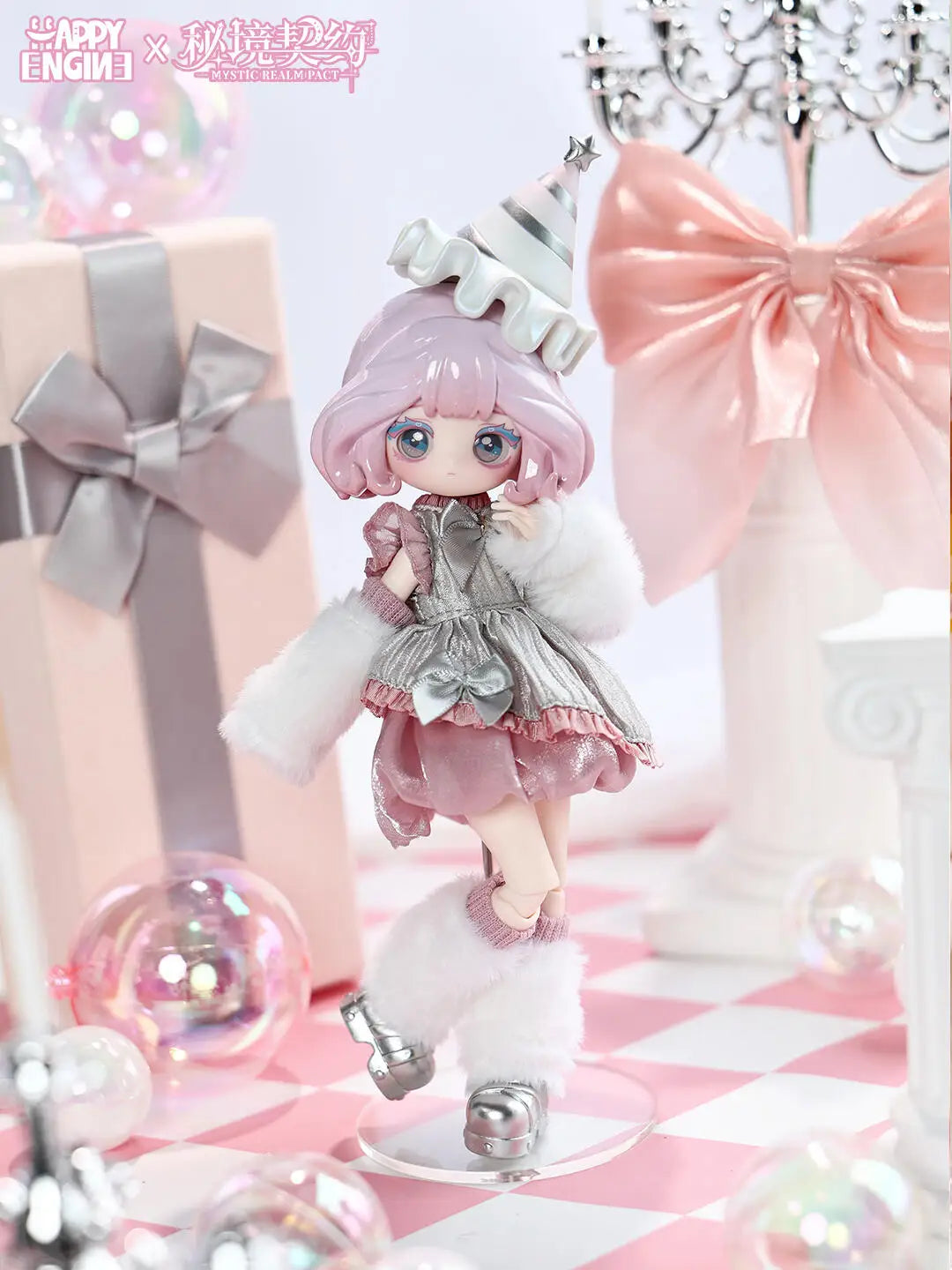 Genuine The Luluelf Story Mystic Realm Pact Series 1/8 Action Figure Bjd Blind Box Limited Hang Card Doll Model Collect Toy Gift