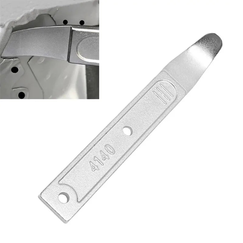 1PCS 4140 Car Pry Bar Trim Removal Tool, Auto Door Dashboard Panel Pry Tool, Vehicle Interior Disassembly Repair Hand Tools