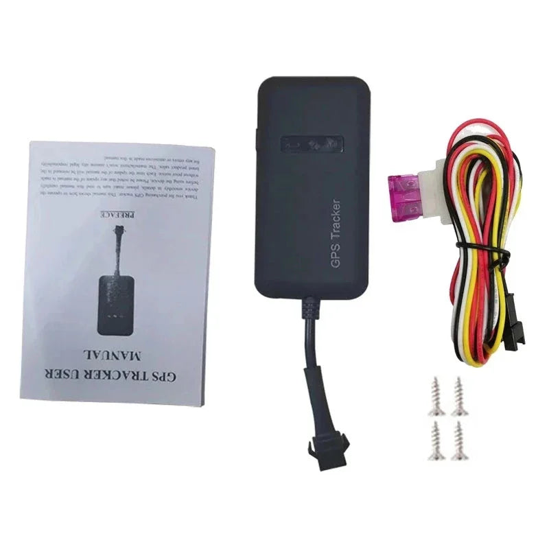 GT02D With 4 Wires Vehicle Car Motorcycle GPS Tracker TK110 GT02A ACC Alarm Vibration Alarm Oil-Cut With Relay Android Apple APP